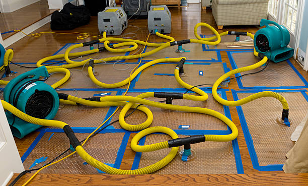 Professional Burst Pipe Water Damage technician working in Rumford, ME